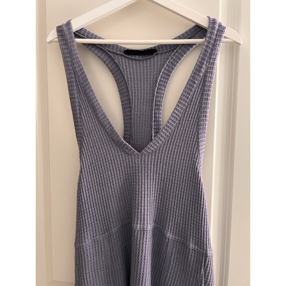 Urban Outfitters Out From Under Lavender Waffle Knit Women's Jumpsuit Size M - Picture 5 of 11